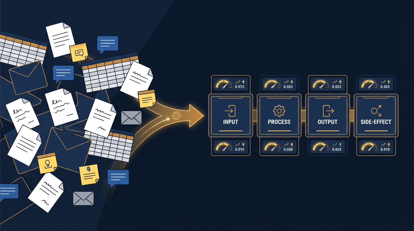 曖昧な業務情報を構造化し、AIが扱える形にする