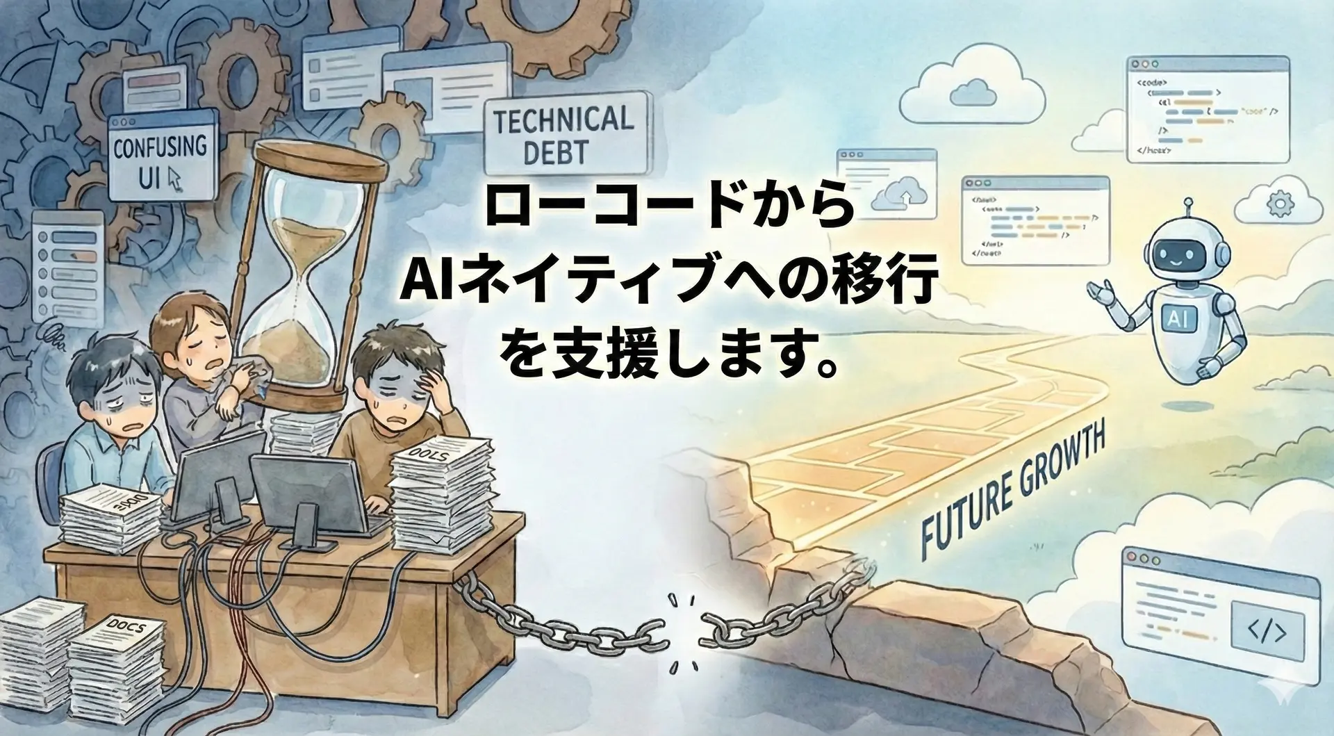 ローコード卒業ロードマップ